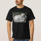Dog Resting On A Rock T-Shirt (Vorderseite)