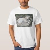 Dog Resting On A Rock T-Shirt (Vorderseite)
