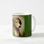 Dog Robin Hood Kaffeetasse (VorderseiteRechts)