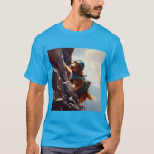 Dog Rock Climbing T-Shirt (Vorderseite)