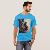 Dog Rock Climbing T-Shirt (Vorne ganz)