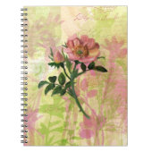 Dog-Rose-Notebook Notizblock (Vorderseite)