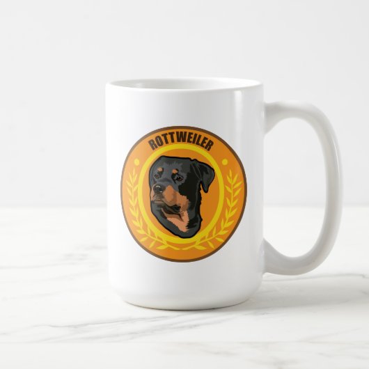 Dog ROTTWEILER Kaffeetasse (Rechts)