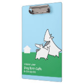 Dog Run Cafe Klemmbrett (Links)