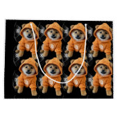 DOG Runestone Geschenktasche Große Geschenktüte (Rückseite)