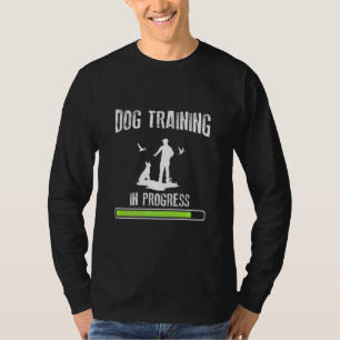 Dog-Schulung für den laufenden Hundetrainer T-Shirt