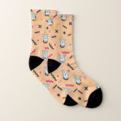 Dog Seamless Pattern Vector Socken (Paar)