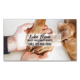 Dog Services Magnetische Visitenkarte