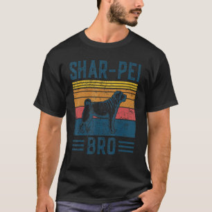 Dog Shar Pei Bro  Vintage Shar Pei Bro T-Shirt