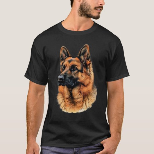 DOG SHEPHERD T-Shirt (Vorderseite)