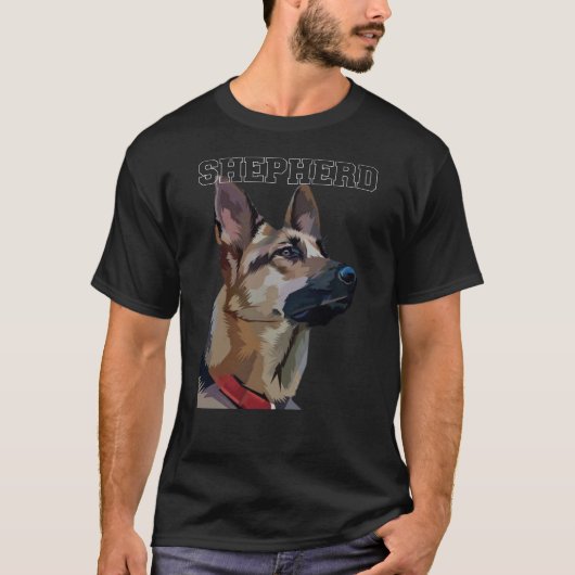 Dog Shepherd T-Shirt (Vorderseite)