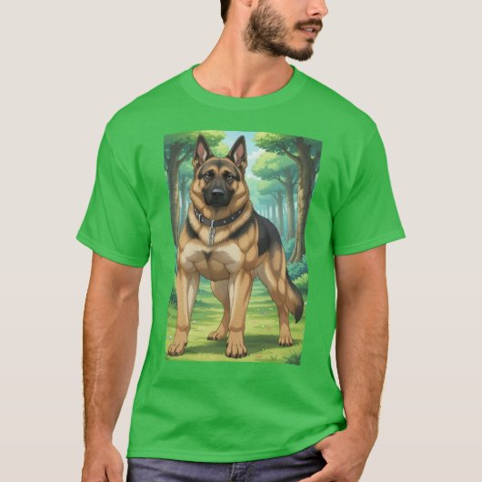 DOG SHEPHERD T-Shirt (Vorderseite)