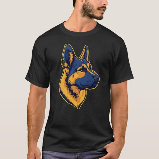 DOG SHEPHERD T-Shirt (Vorderseite)