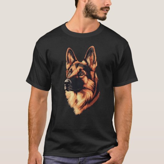 DOG SHEPHERD T-Shirt (Vorderseite)