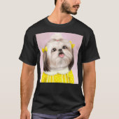 Dog Shih Tzu Digital D9 T-Shirt (Vorderseite)