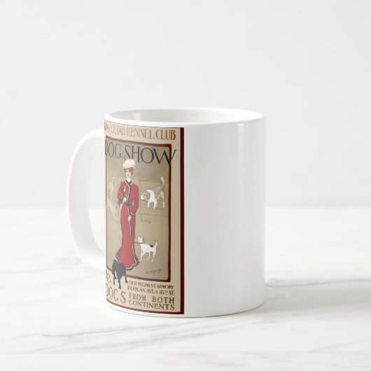 Dog Show Kaffeetasse (Vorderseite Links)