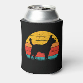 Dog Silhouette at Sunset Dosenkühler