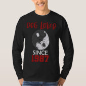 Dog  since 1987 T-Shirt (Vorderseite)