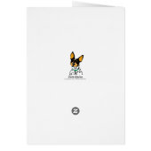 Dog Sitter Danke Karte (Hinten)