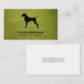 Dog Sitter | Tierdienste | Ausbilder Visitenkarte (Vorne/Hinten)