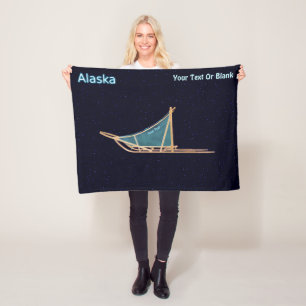 Dog Sled - Alaska Fleecedecke