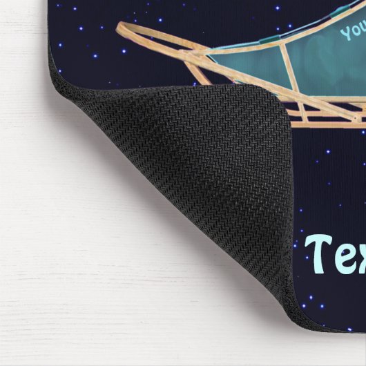 Dog Sled - Alaska Mousepad (Ecke)