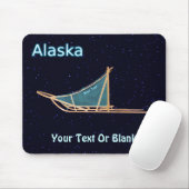 Dog Sled - Alaska Mousepad (Mit Mouse)