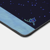 Dog Sled - Alaska Schreibtischunterlage (Ecke)