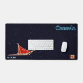 Dog Sled - Alaska Schreibtischunterlage (Tastatur & Maus)