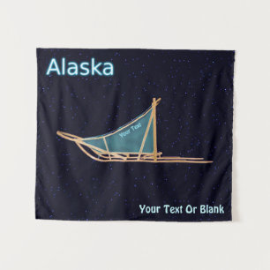 Dog Sled - Alaska Wandteppich