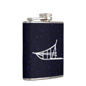 Dog Sled Flachmann (Rechts)