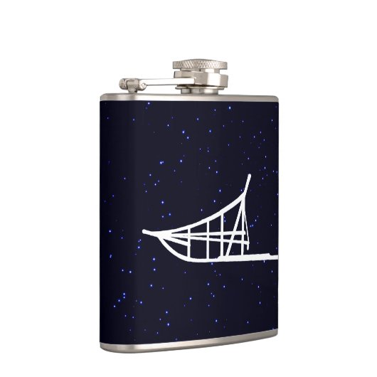 Dog Sled Flachmann (Rechts)