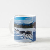 Dog sled kaffeetasse (Vorderseite Links)