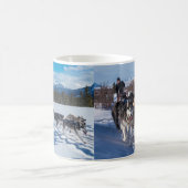 Dog sled kaffeetasse (Mittel)