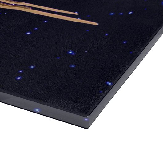 Dog Sled - Kanada Schneidebrett (Ecke)