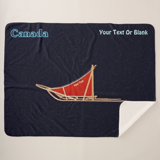 Dog Sled - Kanada Sherpadecke (Vorderseite (Horizontal))