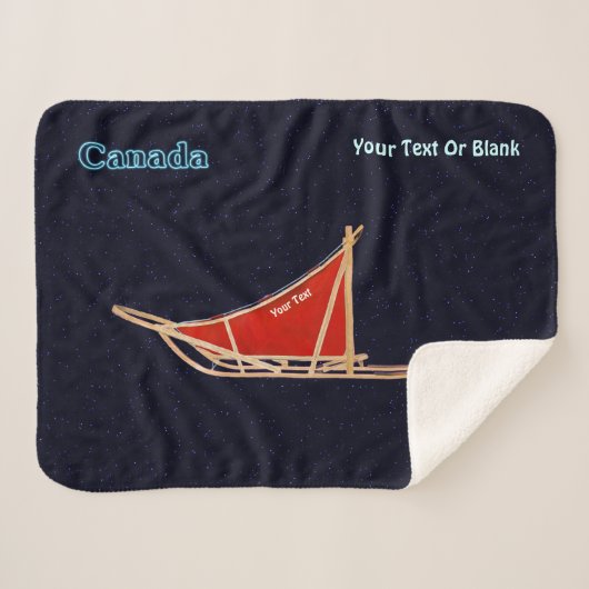 Dog Sled - Kanada Sherpadecke (Vorderseite (Horizontal))