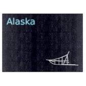 Dog Sled Schneidebrett (Vorderseite)