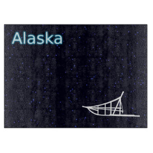 Dog Sled Schneidebrett