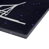 Dog Sled Schneidebrett (Ecke)