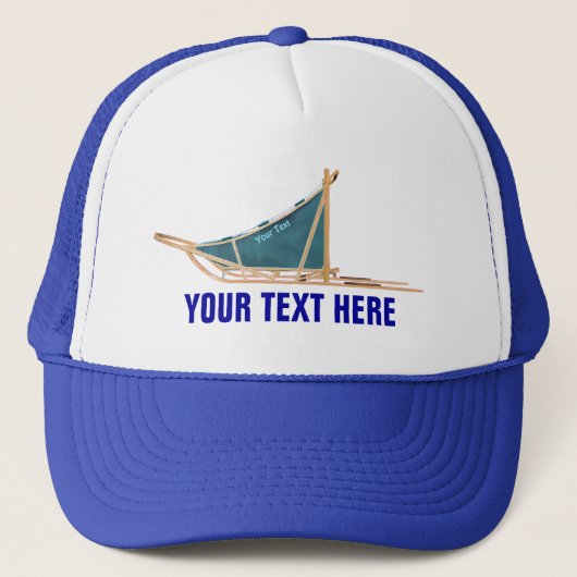 Dog Sled Truckerkappe (Vorderseite)