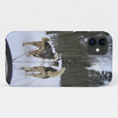 Dog Sledding in Quebec, Kanada Case-Mate iPhone Hülle (Rückseite (Horizontal))