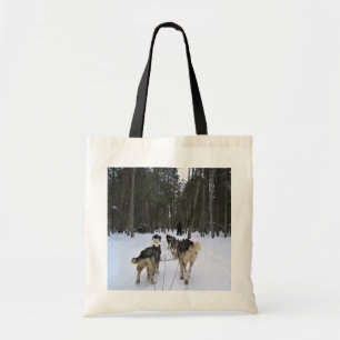Dog Sledding in Quebec, Kanada Tragetasche