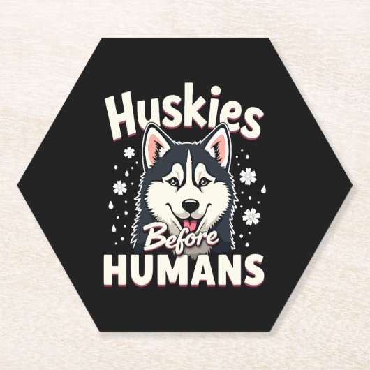 Dog Sledding Mushing Adventure Husky Team Winter Untersetzer (Vorderseite)