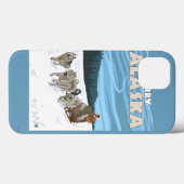 Dog Sledding Scene - Curry, Alaska Case-Mate iPhone Hülle (Rückseite (Horizontal))