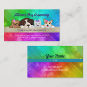 Dog-Slogans Visitenkarte (Vorne/Hinten)