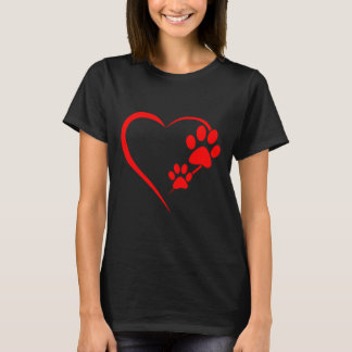 Dog Sticker Mama Dog Pfog drucken T-Shirt