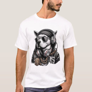 Dog Style Music T-Shirt
