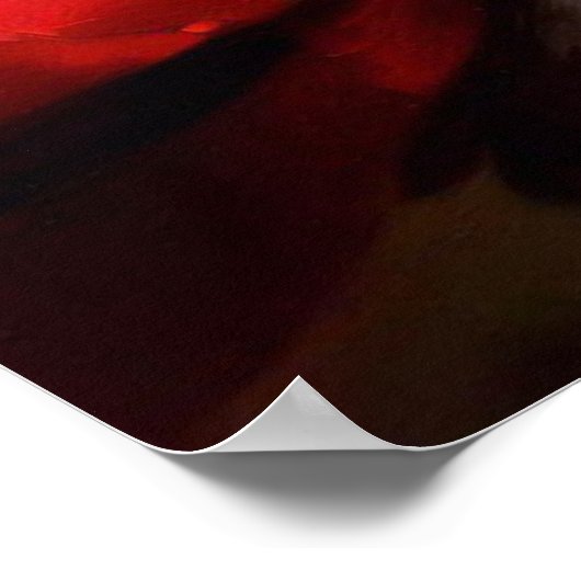 Dog Superhero Poster (Ecke)