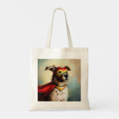 Dog Superhero Tragetasche (Rückseite)